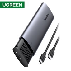 მყარი დისკის ქეისი UGREEN 10903 USB-C to M.2 NGFF 5G Enclosure A TO C Cable 50cm
