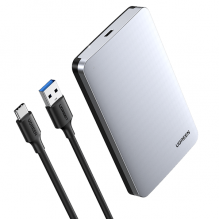 მყარი დისკის ქეისი UGREEN CM300 (70498) 2.5-Inch SATA External Hard Drive Enclosure
