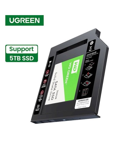 მყარი დისკის ქეისი UGREEN CM322 (70657) SATA Hard Disk Drive Caddy Tray