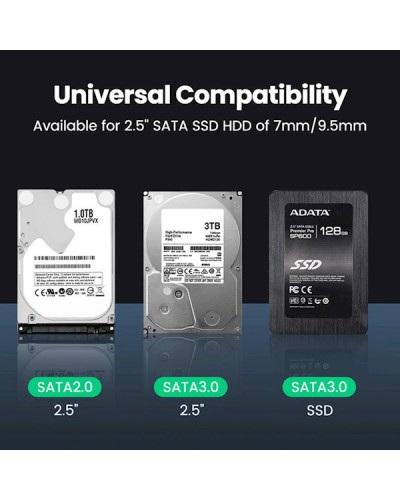მყარი დისკის ქეისი UGREEN CM322 (70657) SATA Hard Disk Drive Caddy Tray