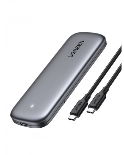 UGREEN CM400 10902 USB-C Female to M.2 M-Key 10G Enclosure C TO C Cable 50cm
