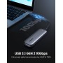 UGREEN CM400 10902 USB-C Female to M.2 M-Key 10G Enclosure C TO C Cable 50cm