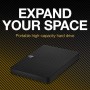 გარე მყარი დისკი Seagate STKM1000400, 1TB HDD Expansion Portable USB 3.0 External 2.5" Hard Drive Black