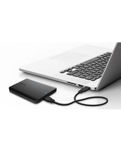 გარე მყარი დისკი Toshiba 4TB HDTB540EK3CA Canvio Basics 2022, External HDD, 2.5'', USB 3.2, Black
