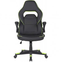 გეიმერული სავარძელი 2E 2E-GC-HEB-BK Gaming Chair Hebi Black/Green