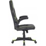 გეიმერული სავარძელი 2E 2E-GC-HEB-BK Gaming Chair Hebi Black/Green