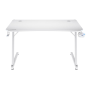 გეიმერული მაგიდა TRUST GXT709W LUMINUS RGB DESK WHITE 