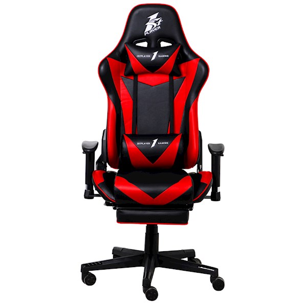 გეიმერული სავარძელი 1STPlayer FK3-BR, Gaming Chair, Black/Red