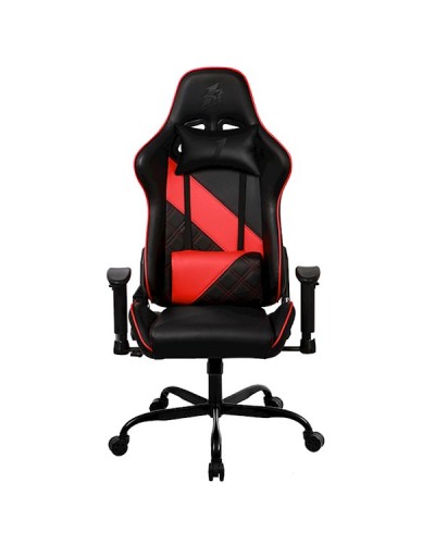 გეიმერული სავარძელი 1STPlayer S02-BR, Gaming Chair, Black/Red