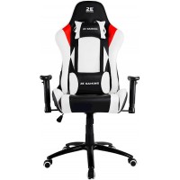 გეიმერული სავარძელი 2E 2E-GC-BUS-WT Gaming Chair Bushido White/Black