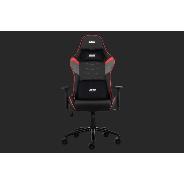 გეიმერული სავარძელი 2E GAMING Chair BUSHIDO Black/Red - 2E-GC-BUS-BKRD