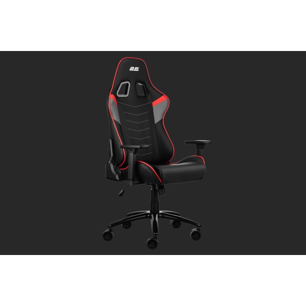 გეიმერული სავარძელი 2E GAMING Chair BUSHIDO Black/Red - 2E-GC-BUS-BKRD