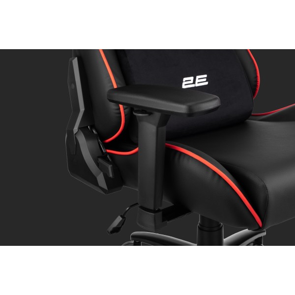 გეიმერული სავარძელი 2E GAMING Chair BUSHIDO Black/Red - 2E-GC-BUS-BKRD