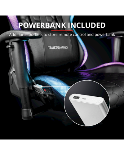 გეიმერული სავარძელი GXT716 RIZZA RGB LED Chair