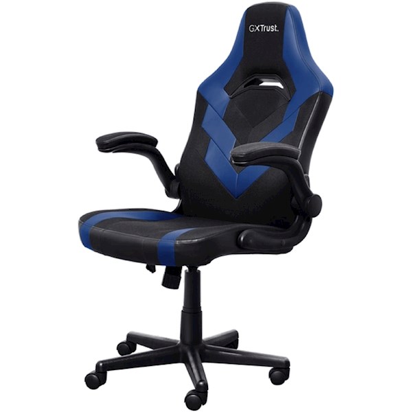 გეიმერული სავარძელი Trust GXT703B Riye, Gaming Chair, Blue