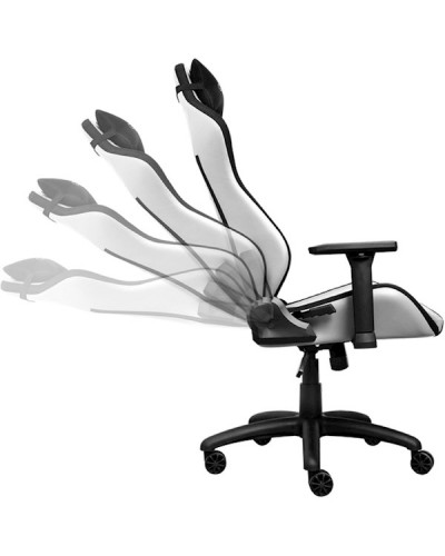 გეიმერული სავარძელი Trust GXT714W Ruya, Gaming Chair, Black/White