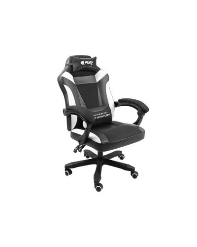 გეიმერული სავარძელი: FURY AVENGER M+ Gaming Chair Black/White