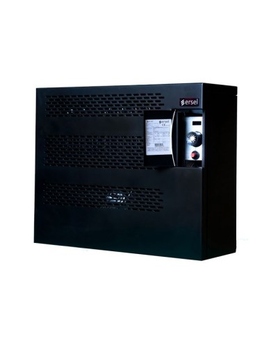გაზის გამათბობელი შავი ERSEL EHS 5000 KS BLACK 60-80 მ²