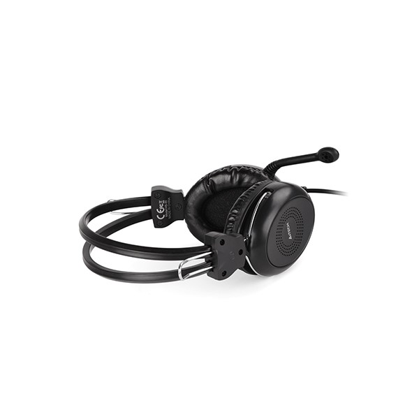 A4Tech ComforFit Stereo Headset in Black (HS-30) 3.5mm, Built-in microphone