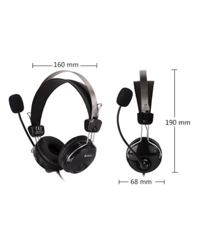 ყურსასმენი A4Tech HS-7P HEADSET BLACK