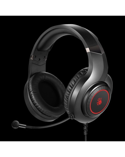 ყურსასმენი A4Tech-G220 BLOODY GAMING HEADPHONE AUX3.5+ USB BLACK