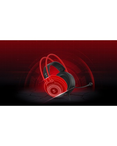 ყურსასმენი A4tech Bloody G200S Multi-color circular illumination Gaming Headset Black/Red