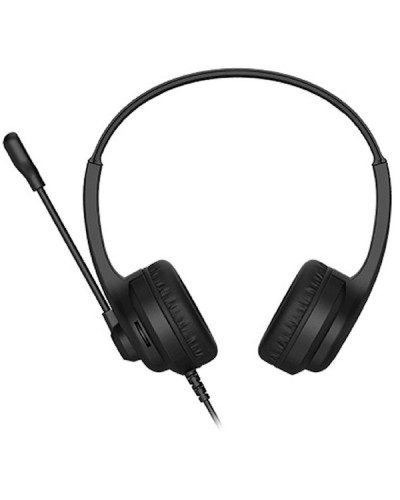 ყურსასმენი A4tech HU-8 Stereo, Headset, Wired, USB, Black