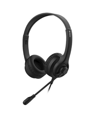 ყურსასმენი A4tech HU-8 Stereo, Headset, Wired, USB, Black