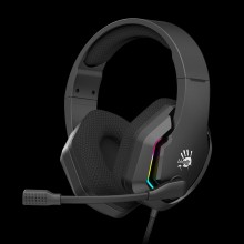 ყურსასმენი Bloody G260 7.1 Virtual Surround Sound Neon Gaming Headphone USB (Black)