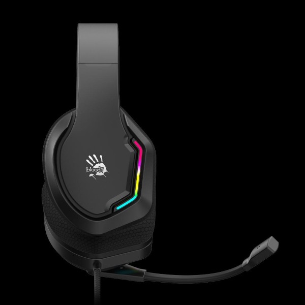 ყურსასმენი Bloody G260 7.1 Virtual Surround Sound Neon Gaming Headphone USB (Black)