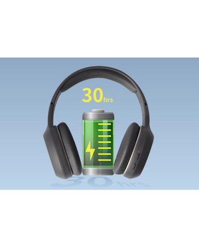 ყურსასმენი Edifier W600BT, Headset, Wireless, Bluetooth, Black  Built-in microphone 