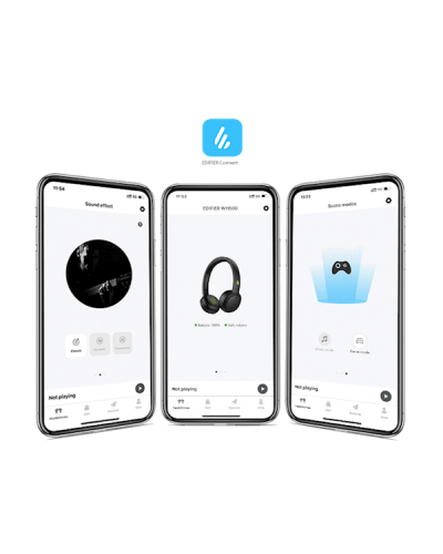 ყურსასმენი Edifier WH500WH, Headset, Wireless, Bluetooth, White