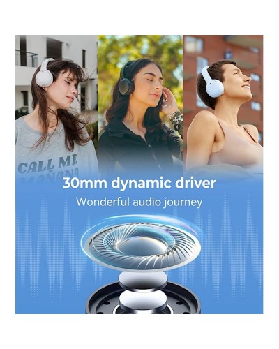 ყურსასმენი Edifier WH500WH, Headset, Wireless, Bluetooth, White