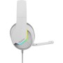 ყურსასმენი Marvo H8618 WH, Gaming Headset, Wired, RGB, USB, White