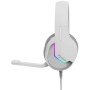 ყურსასმენი Marvo H8618 WH, Gaming Headset, Wired, RGB, USB, White