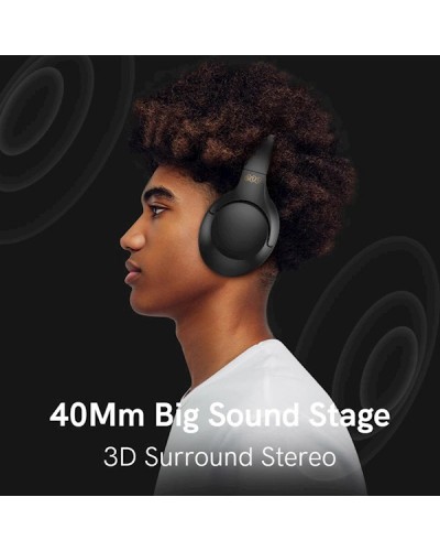 ყურსასმენი QCY H2 Bluetooth 5.3 ENC Call Noise Cancelling Black