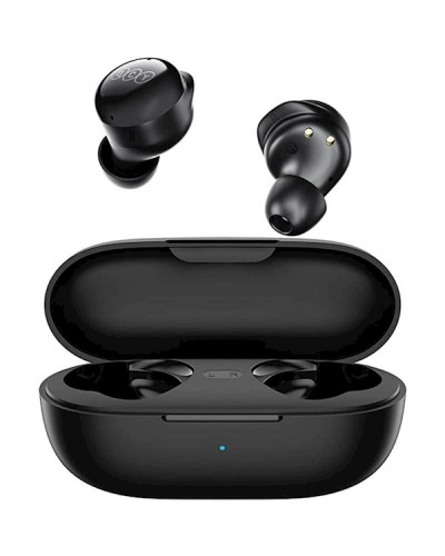 ყურსასმენი QCY T17, Headphones, Wireless, Bluetooth, Black