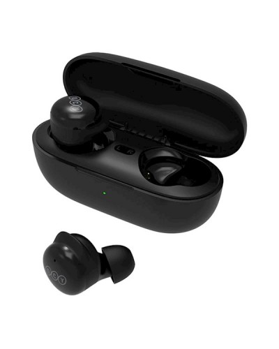 ყურსასმენი QCY T17, Headphones, Wireless, Bluetooth, Black