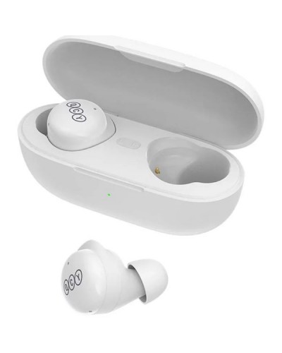 ყურსასმენი QCY T17, Headphones, Wireless, Bluetooth, White