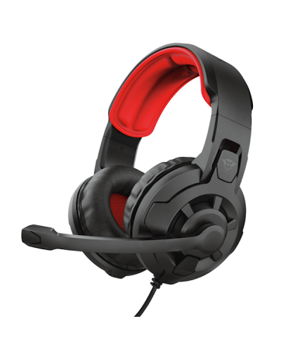 ყურსასმენი Trust GXT 411 Radius Gaming Headset, Wired, 3.5mm, Black