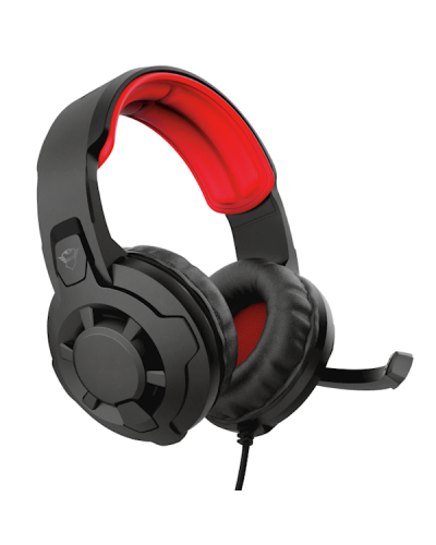 ყურსასმენი Trust GXT 411 Radius Gaming Headset, Wired, 3.5mm, Black