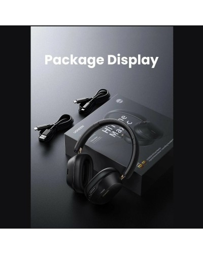 ყურსასმენი UGREEN Hitune Max5c HP203 (35757), Headset, Wireless, Bluetooth, Black
