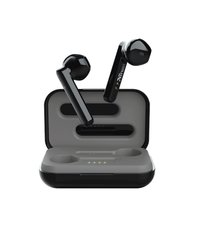 ყურსასმენი: Trust Primo Touch Bluetooth Wireless Earphones Black - 23712