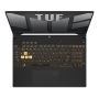 ნოუთბუქი ASUS TUF Gaming 90NR0GW1-M00AL0 / 15.6 / NV RTX3050 / i7-12700H / 16GB / 512GB / Mecha Gray