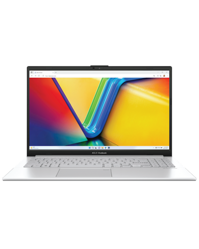 ნოუთბუქი Asus E1504FA-BQ867 Vivobook Go, 15.6", Ryzen 5-7520U, 16GB, 512GB SSD, Integrated, Cool Silver