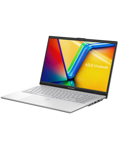 ნოუთბუქი Asus E1504FA-BQ867 Vivobook Go, 15.6", Ryzen 5-7520U, 16GB, 512GB SSD, Integrated, Cool Silver