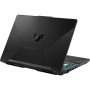 ნოუთბუქი Asus TUF FA506NF-HN083, 15.6", Ryzen 5-7535HS, 16GB, 1TB SSD, RTX2050 4GB, Black