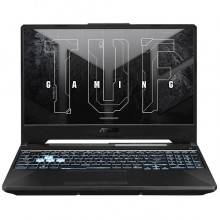 ნოუთბუქი Asus TUF FA506NF-HN083, 15.6", Ryzen 5-7535HS, 16GB, 1TB SSD, RTX2050 4GB, Black