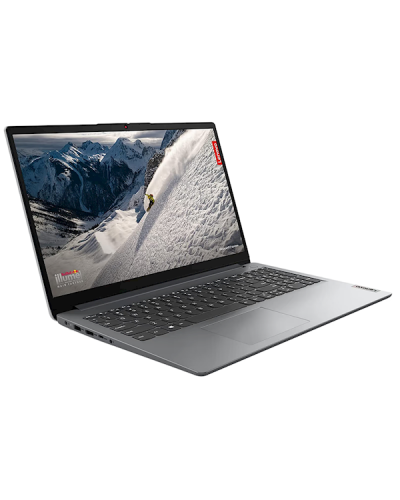 ნოუთბუქი Lenovo 82R400AFRK IdeaPad 1, 15.6", Ryzen 5-5500, 16GB, 512GB SSD, Integrated, Cloud Grey