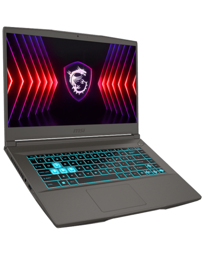 ნოუთბუქი MSI Thin 15 9S7-16R831-2681, Intel Core i5-12450H, Nvidia GeForce RTX 3050 4GB, 16GB RAM SSD 512GB, Free Dos